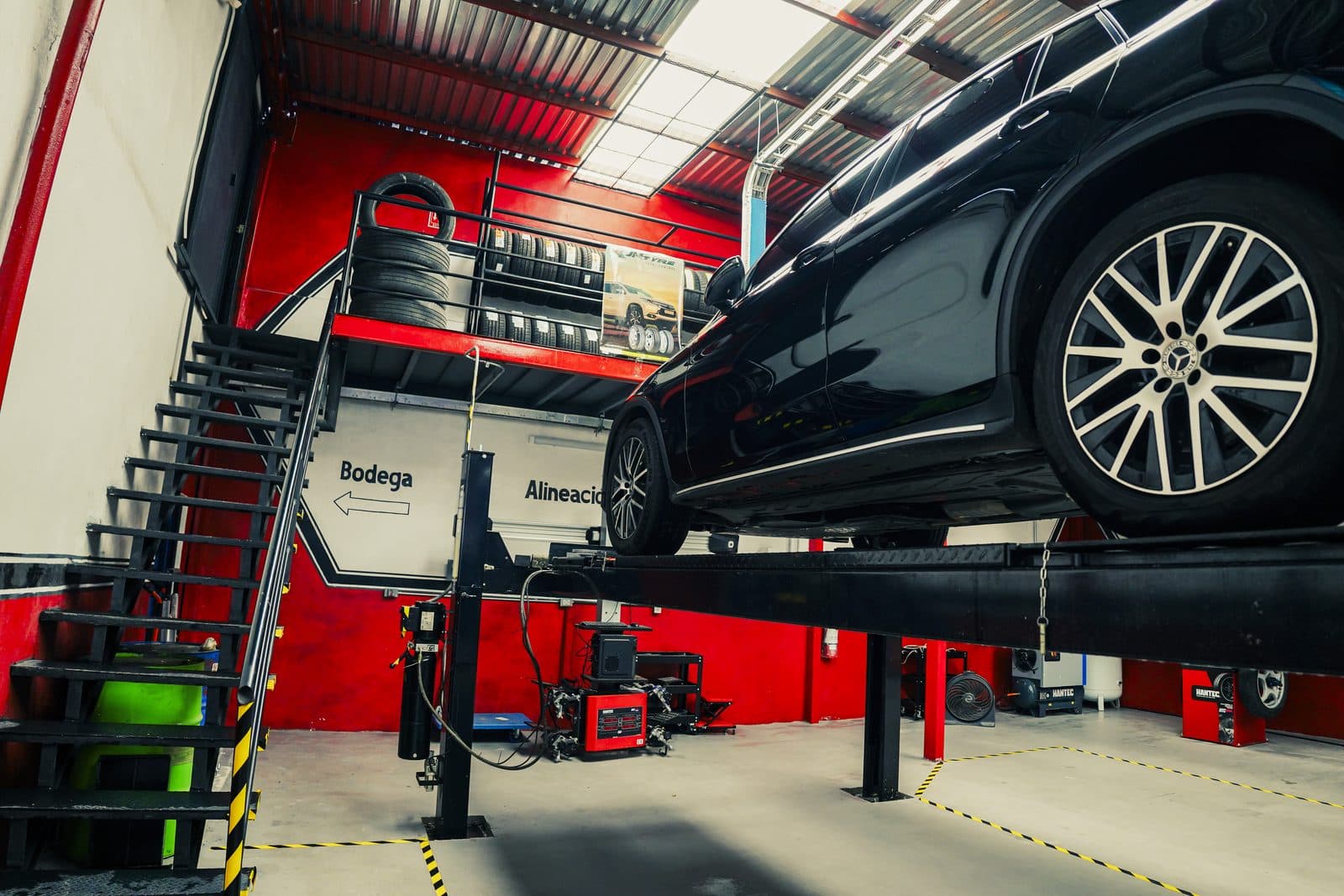 Amortiguadores para instalación en el taller de GC Motors